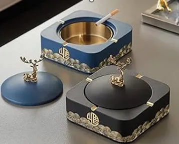 Deer Gold Luxury Ashtray