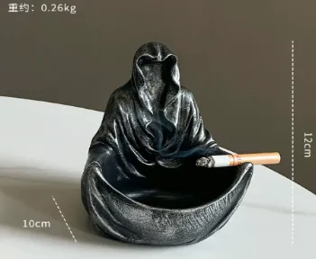 Gothic-style Resin Ashtray