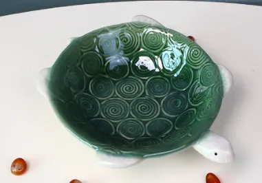 Ceramic Turtle-shaped Ash Trays