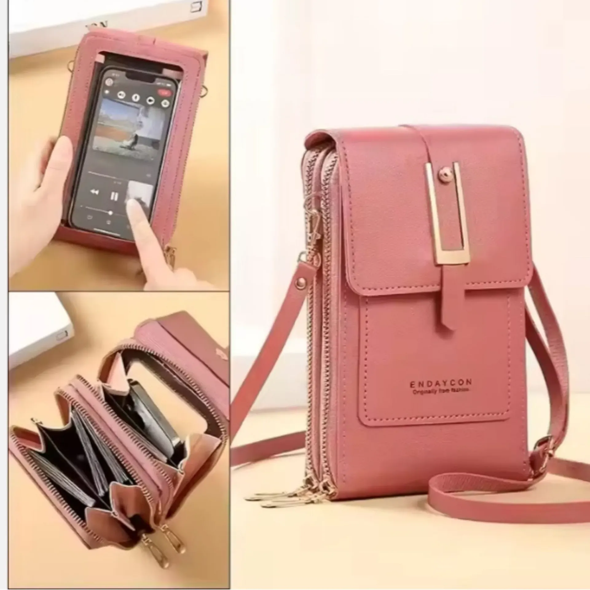Women's Soft Leather Crossbody Bag
