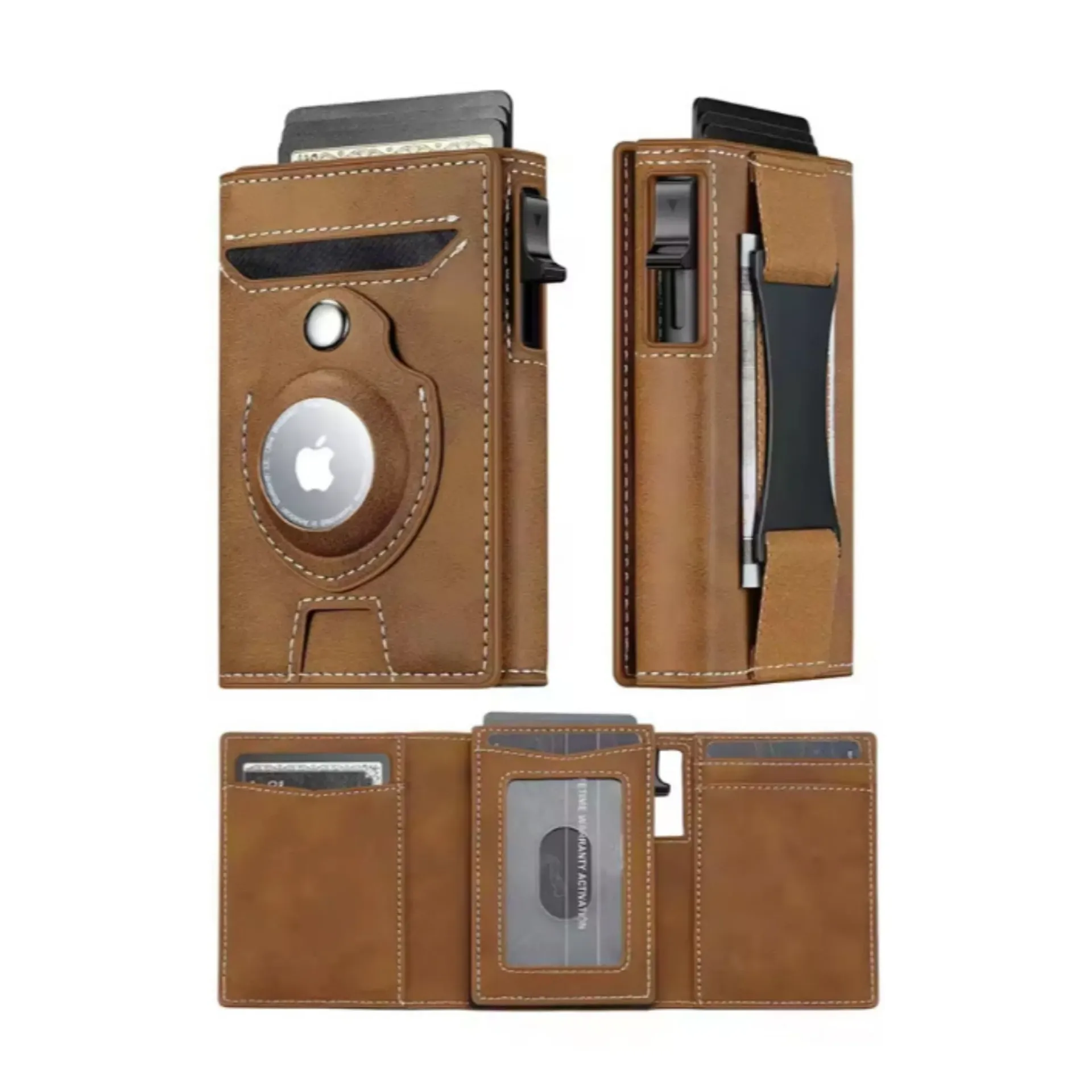 Smart Wallet Specifically Designed For Use With An Apple AirTag( available in store)