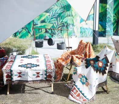 Throw Blanket Boho style