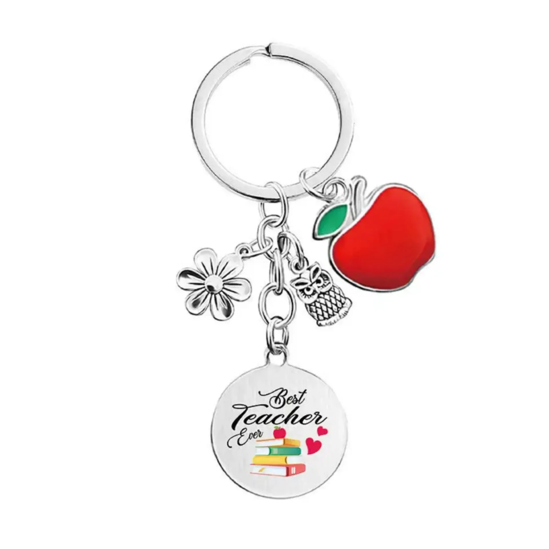 "Best Teacher Ever" Appreciation Keychain
