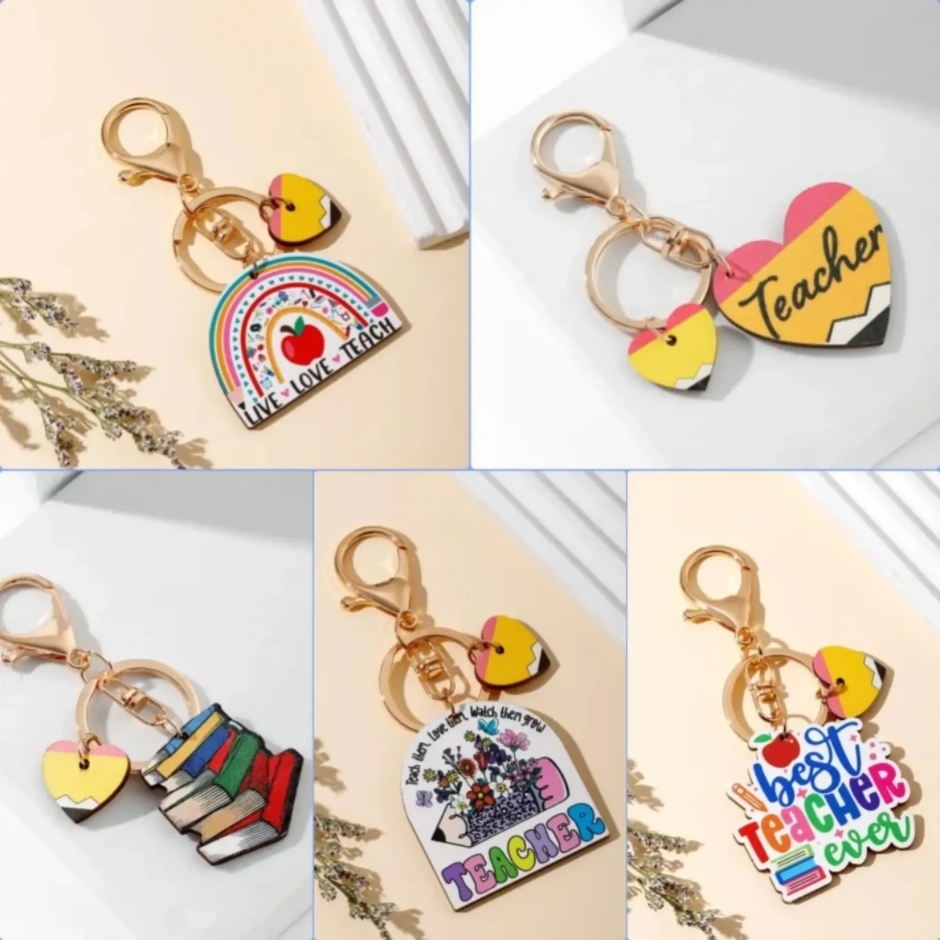 Teacher Appreciation Keychains