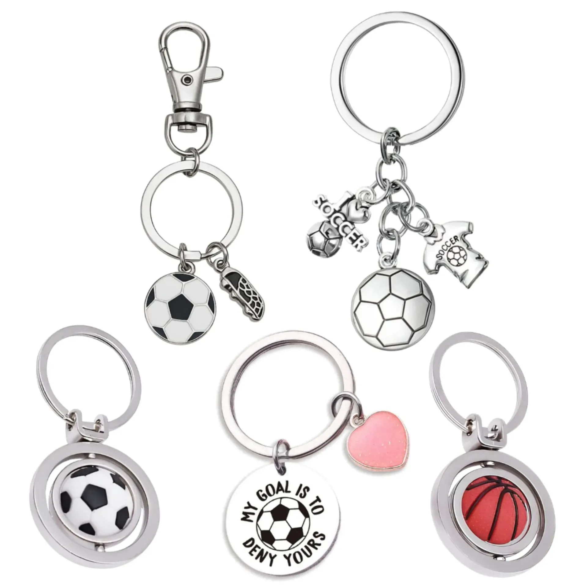 Soccer-themed Keychains