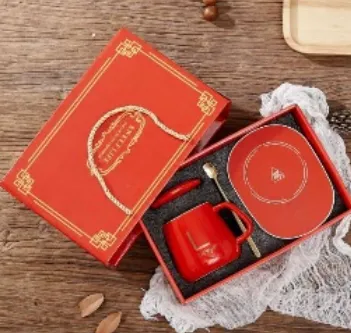 Ceramic Coffee Mug With Automatic Warmer Pad