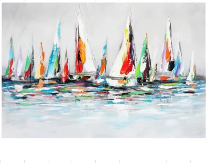 Modern Abstract Oil Painting On Canvas