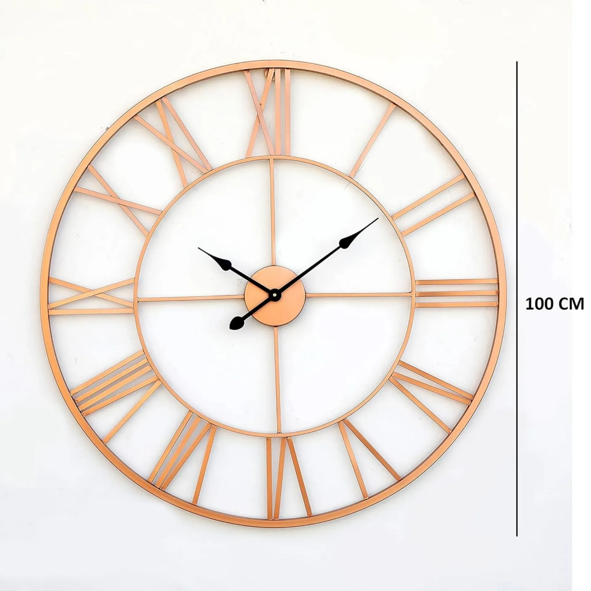 Vintage Roman Numerals Wall Clock