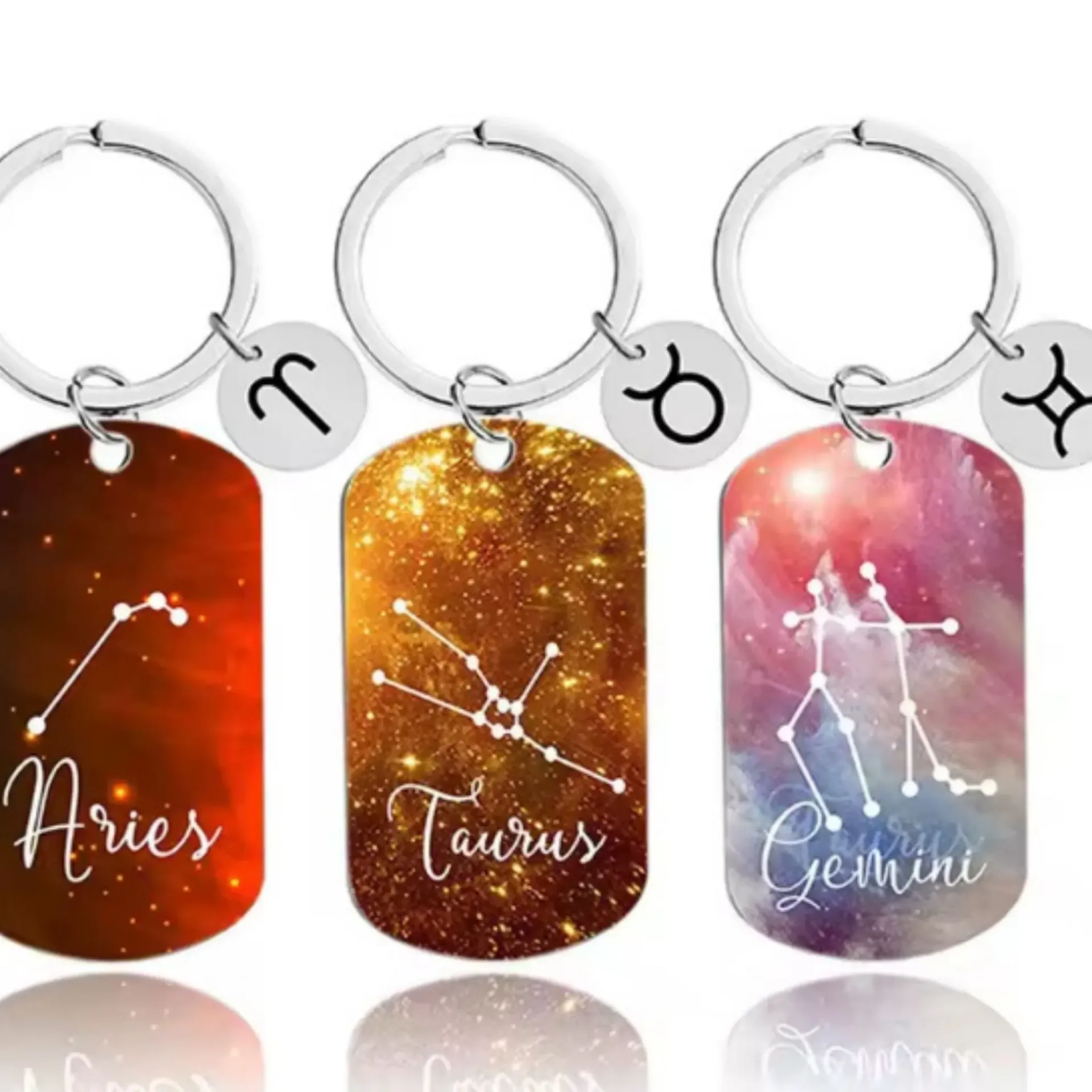 Zodiac Signs Keychains